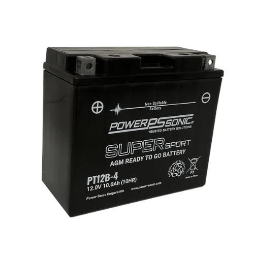 12V 10Ah Sealed Lead Acid Con carga renovable Battery PT12B-4 (Pack 4)