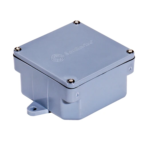 12X12X4 Inch PVC Junction Box 1230TZ (Pack 2)