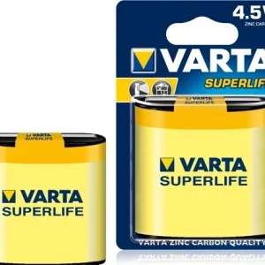 2012 BL 1ud PILA SALINA 2R12 4,5V VARTA SUPERLIFE para Dispositivos de Alto Consumo