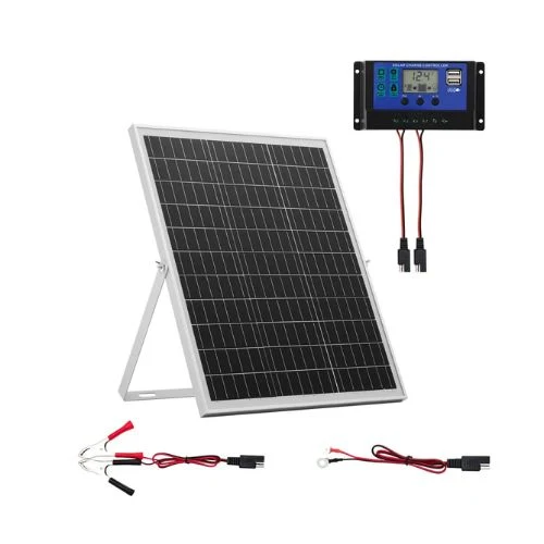 25W 12V Solar Panel Battery Charger Solar Battery Trickle Charger Maintainer Intelligent MPPT Controller Resistentes Derrames