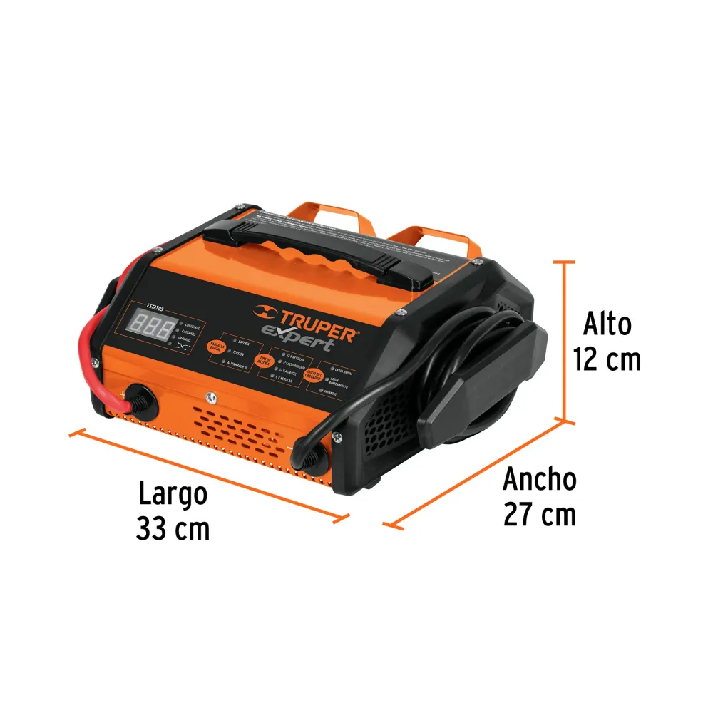 Alta Duración CARGADOR DE 50 PARA BATERMAS DE 6 Y 12 V, EXPERT