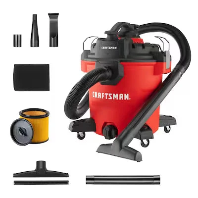 Aspiradora CRAFTSMAN CMXEVCVVBVCM12 Taller 12 Gal 6 HP Desmontable para Mandos Distancia