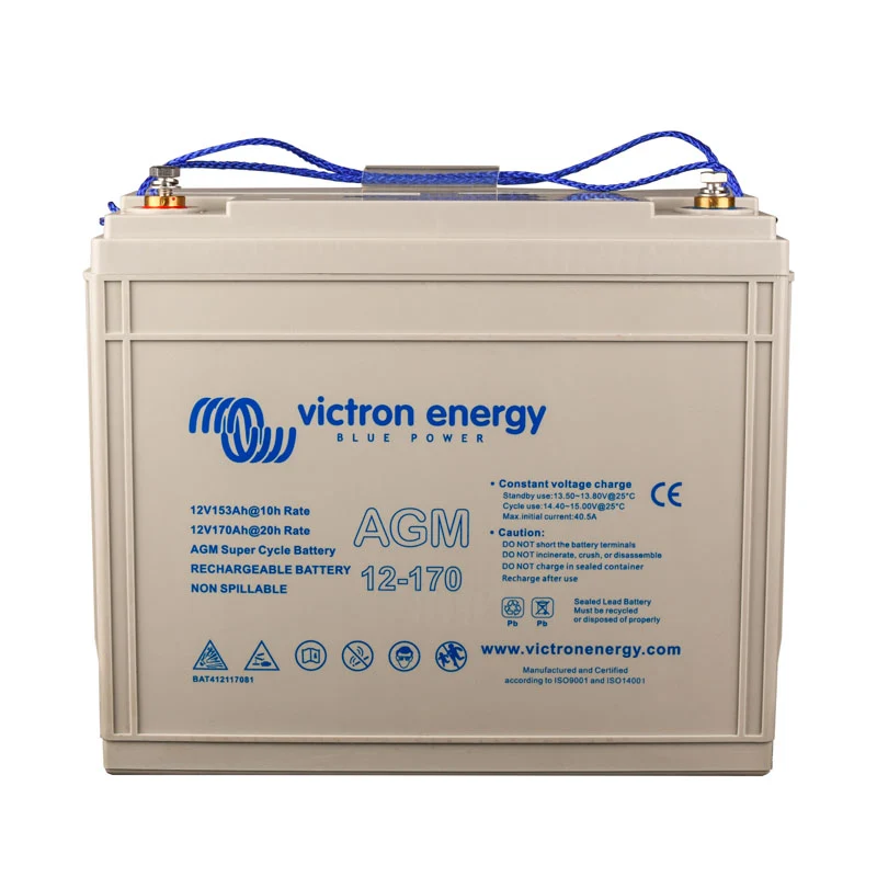 Baterí AGM Super Cycle Battery 12V 170Ah de Victron para Juguetes