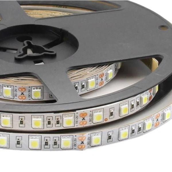 Baterí de 9V CINTA LED SMD 5050 IP65 - DC12V ECO Blanco