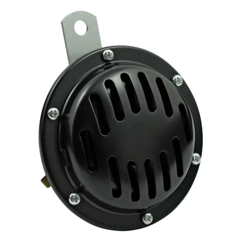 Baterí de 9V Klaxon Moto Noir Perforé 12V