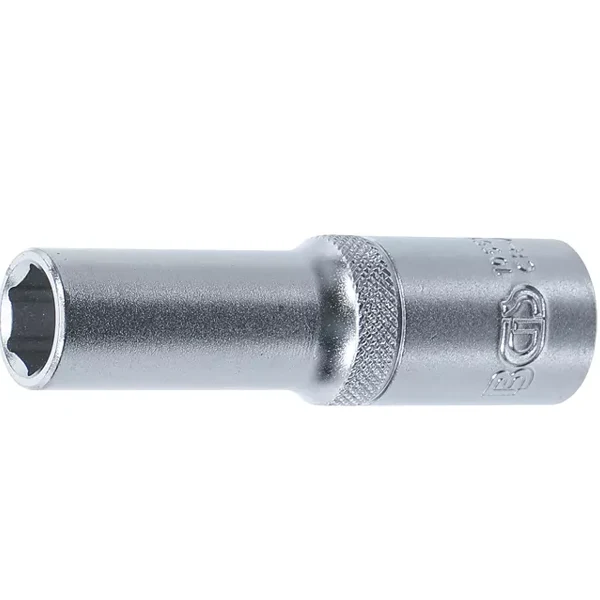 Baterí de 9V LLAVE DE VASO LARGA HEXAGONAL | 1/2" | 12 MM