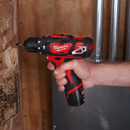 Baterí de 9V Taladro percutor M12 Milwaukee M12 BPD-202C