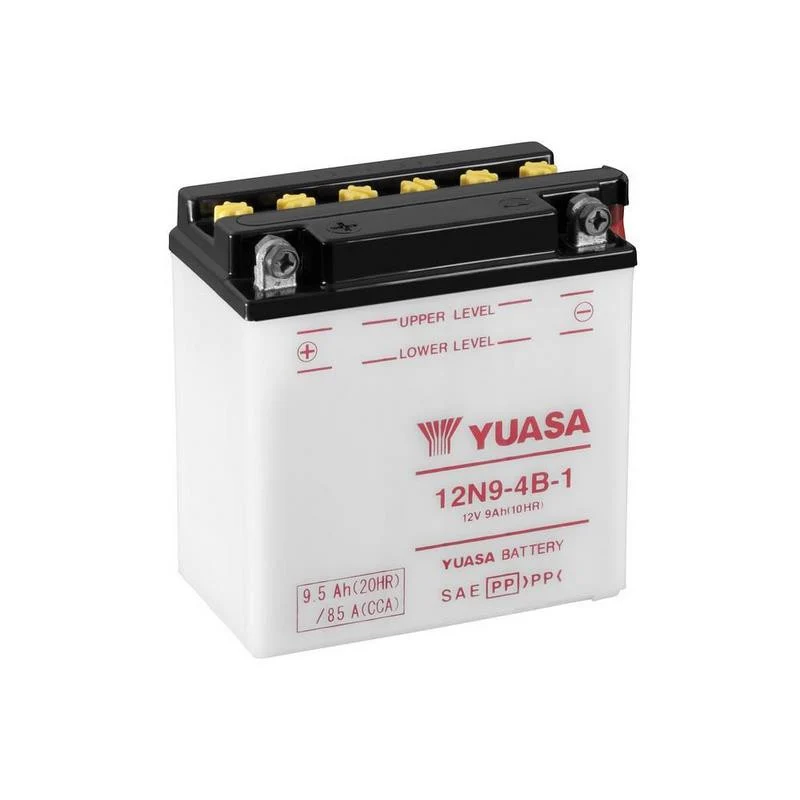 BATERÍ YUASA 12N9-4B-1 con Cargador Incluido