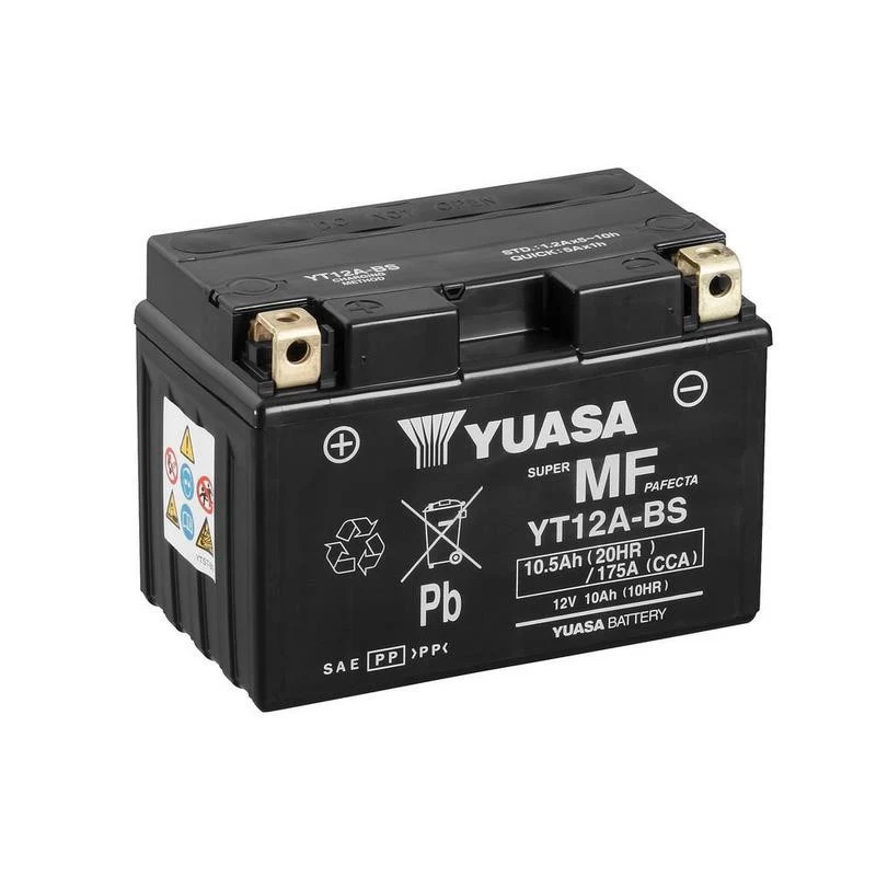 BATERÍ YUASA YT12A-BS | Recargables 1000 Veces |