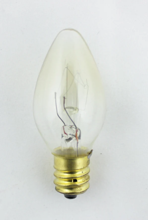BOMBILLO CANDELABRO E12 COLORES AA - 24 Unidades