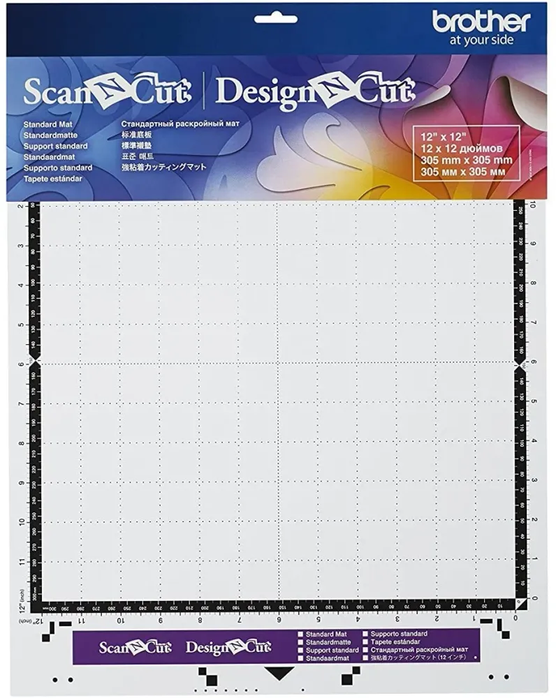 (BR/CAMATSTD12) Tapete De Sujeción Normal P/ Scanncut 12x12 Brother Cm