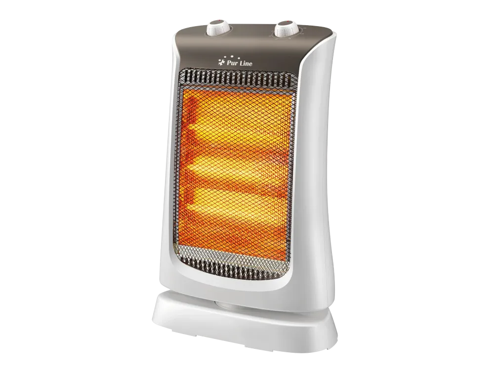 Calefactor Halógeno 1200W con tres potencias de Baja Autodescarga
