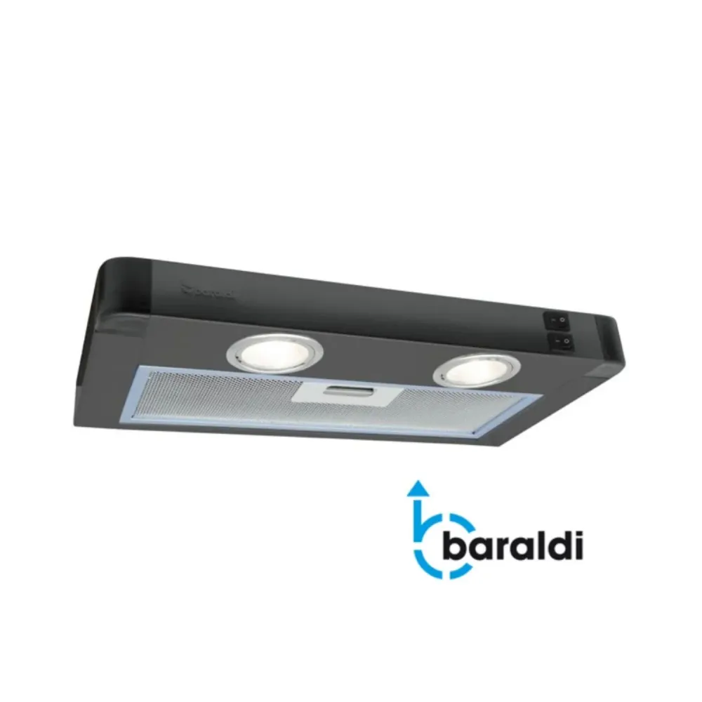 Campana Extractora Baraldi 12V Único Campers Negro