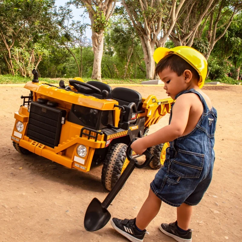Carro Baterí 12V de Camión Minero Montable Tipo Caterpillar | Envío Rápido