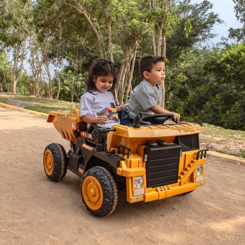Carro Baterí 12V de Camión Minero Montable Tipo Caterpillar | Envío Rápido