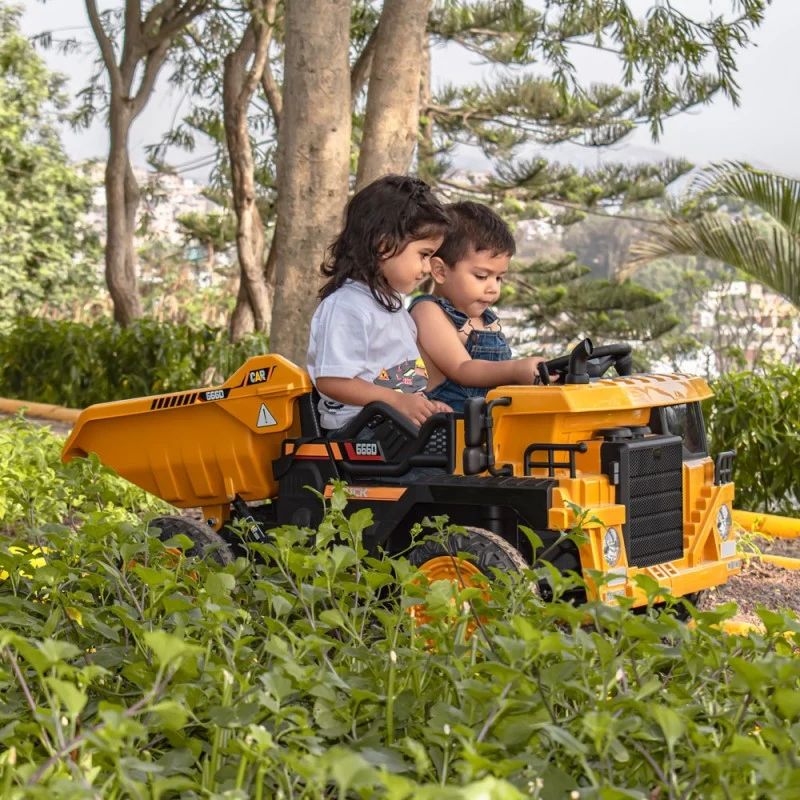 Carro Baterí 12V de Camión Minero Montable Tipo Caterpillar | Envío Rápido