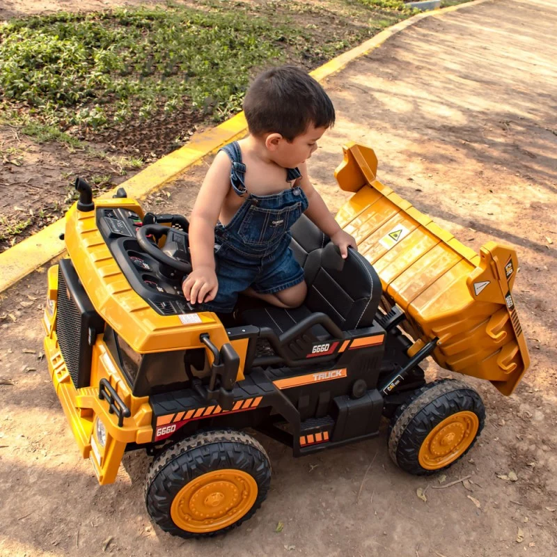 Carro Baterí 12V de Camión Minero Montable Tipo Caterpillar | Envío Rápido