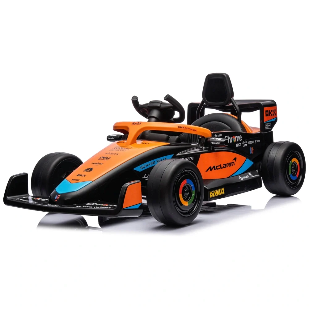 Carro Baterí McLaren 12V Fórmula 1 con control remoto Resistentes Derrames