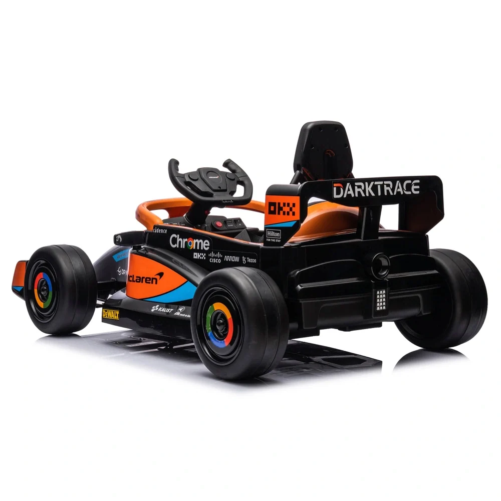 Carro Baterí McLaren 12V Fórmula 1 con control remoto Resistentes Derrames