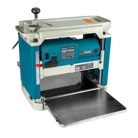 Cepilladora portátil de 12 pulgadas Makita 2012NB con Cargador Incluido
