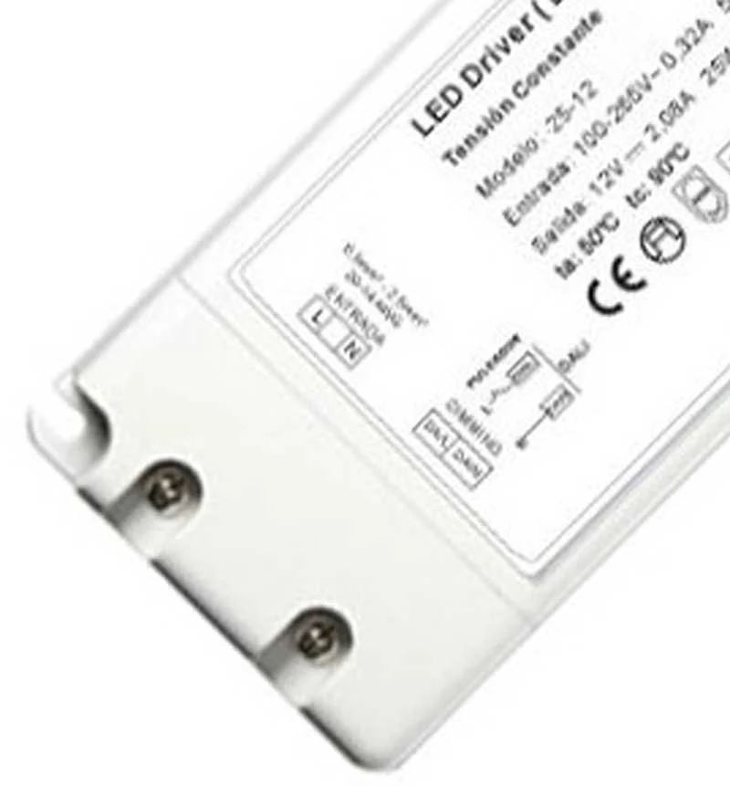 Certificadas CE Fuente de Alimentación LED 25W 12V Regulable DALI