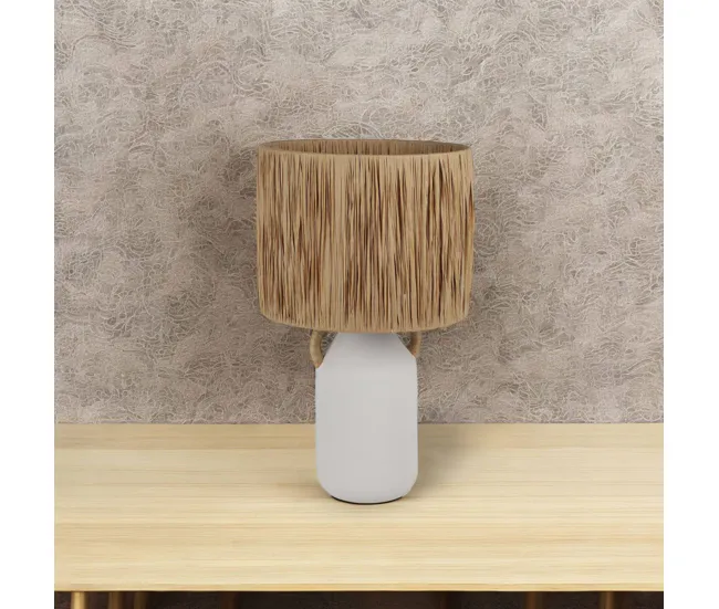 Certificadas CE Well Home Lampara de mesa en ceramica 12x29cm