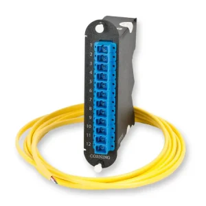 Closet Connector Housing (CCH) Module pigtailed SC Connectors Simplex UPC 12F Single-mode (OS2) CORNING CCH-RM12-3C-P03RH...