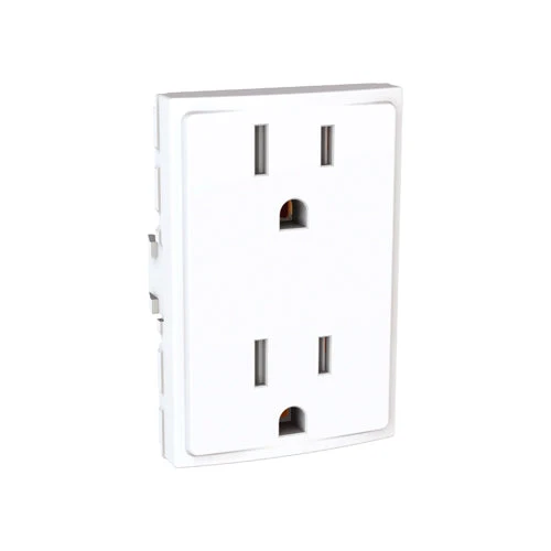 Contacto Duplex Socket 2P T 15A 127V