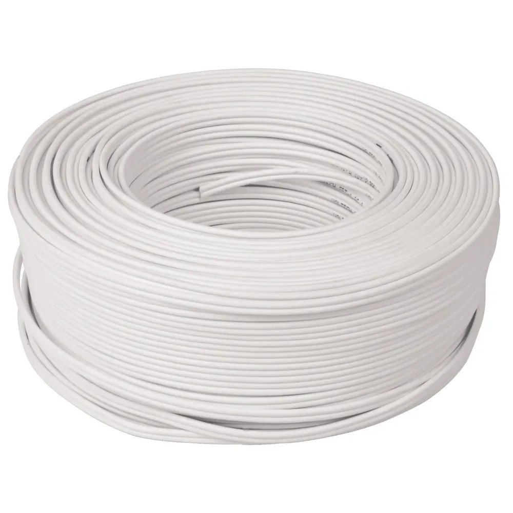 Cordón dúplex para extensiones, 12 AWG rollo 100 m de Baja Autodescarga