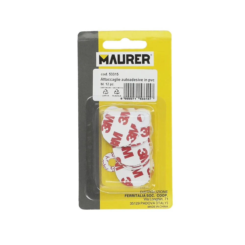Cuelga Cuadros Pvc (Blister 12pzs) | Recargables 1000 Veces |