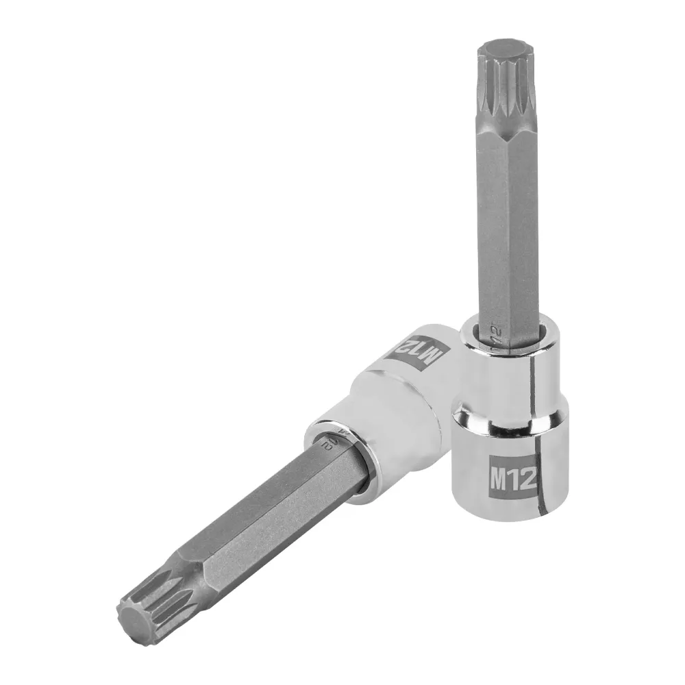 DADO PUNTA LARGA BRISTOL M12, CUADRO 1/2', TRUPER