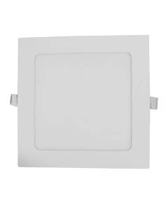 Empotrado 12w Cuadrado Calido Resistentes Derrames