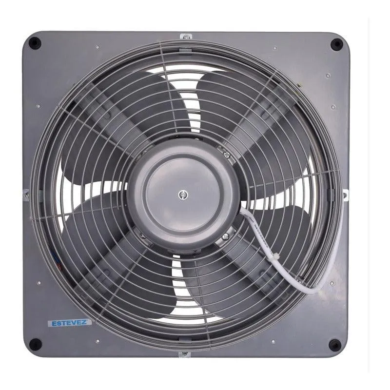 Estevez Extractor de Aire Industrial con Reja Antirretorno de 12" para Pared, Modelo 1812(eco) | Envío Rápido