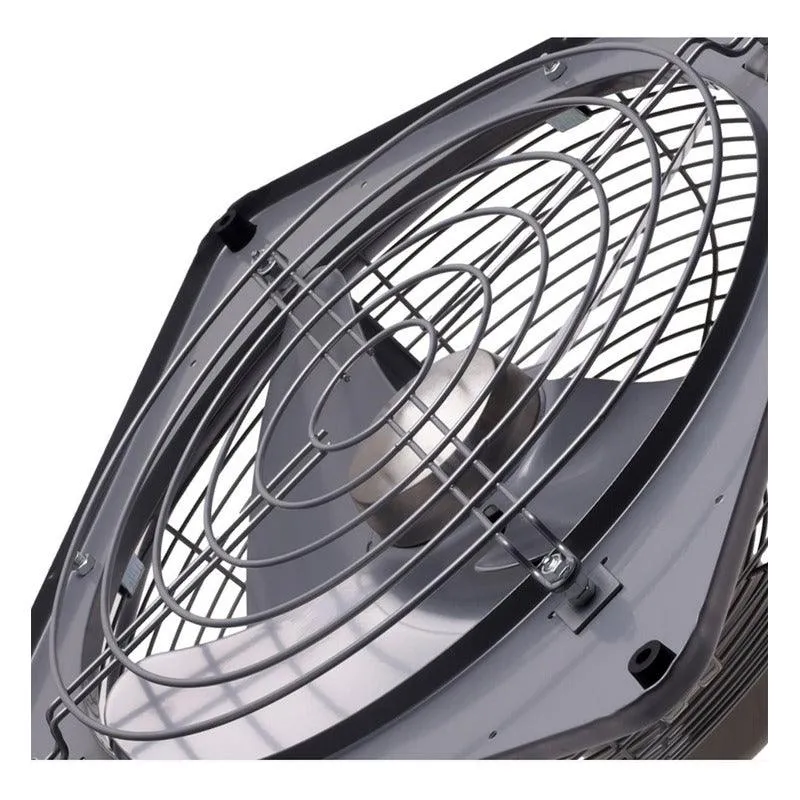 Estevez Extractor de Aire Industrial con Reja Antirretorno de 12" para Pared, Modelo 1812(eco) | Envío Rápido
