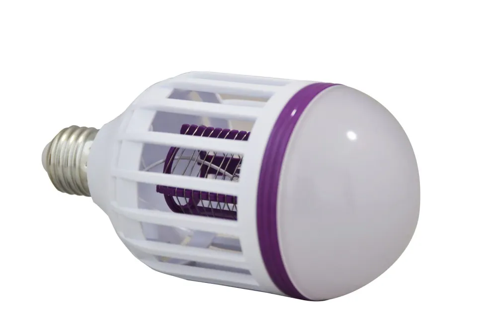 Foco LED Mata Mosquitos 12w con Estuche de Almacenamiento