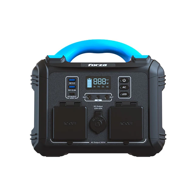 Generador Eléctrico Portátil Forza Titan con Baterías de 300W 110V/120V | Recargables 1000 Veces |