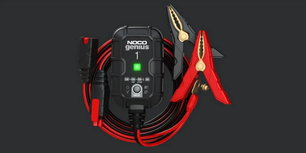 Genius 6V/12V 1A Conectado Battery Chargers Max 15 Watts NOCO GENIUS1 (Pack 20)