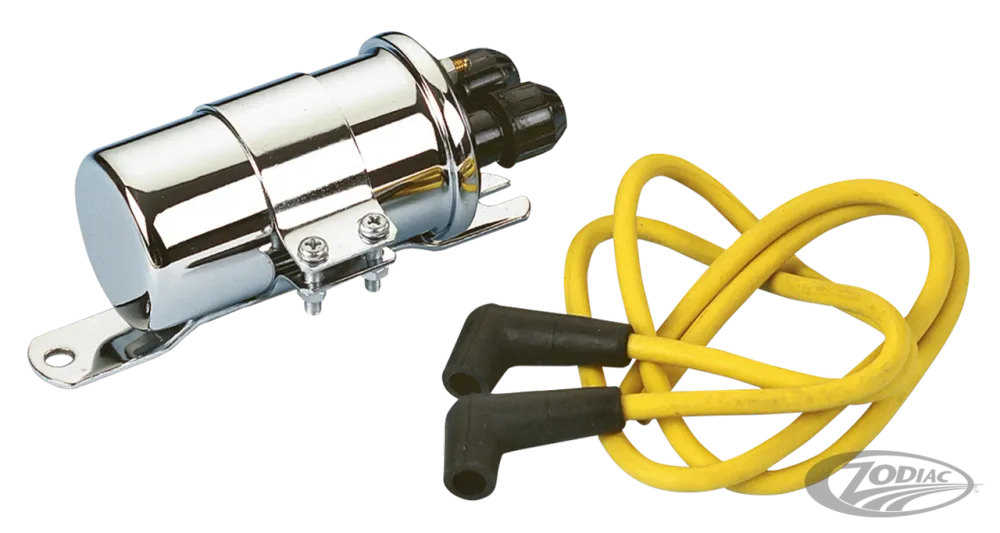 GZP Thunderbolt ignition coil 12v cromo Harley-Davidson