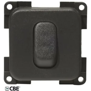 Interruptor de conmutacion 12 V gris negro