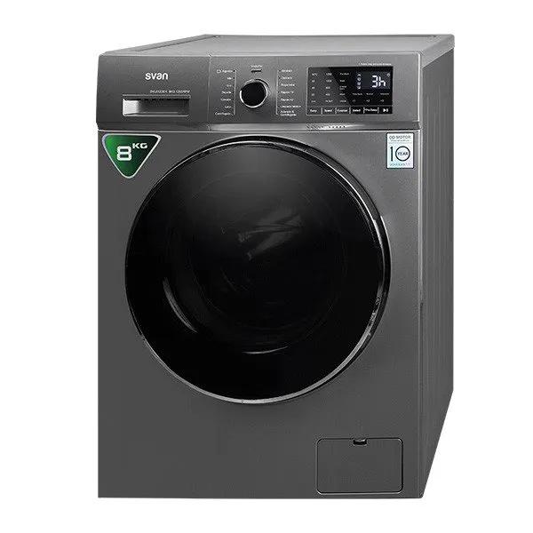 Lavadora Svan 8 kg SVL812DDX +++ 1200 rpm inox para Dispositivos de Alto Consumo