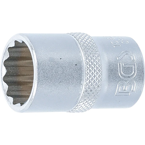 LLAVE DE VASO 12 CARAS | 1/2" | 17 MM con Estuche de Almacenamiento
