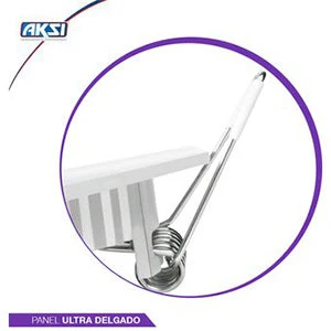 LUMINARIO EMPOTRABLE CUADRADO 12W LUZ CÁLIDA con Cargador Incluido