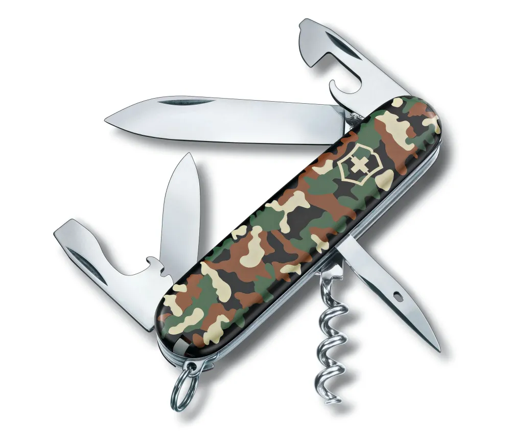 Navaja suiza spartan camouflage 12 usos | Envío Rápido