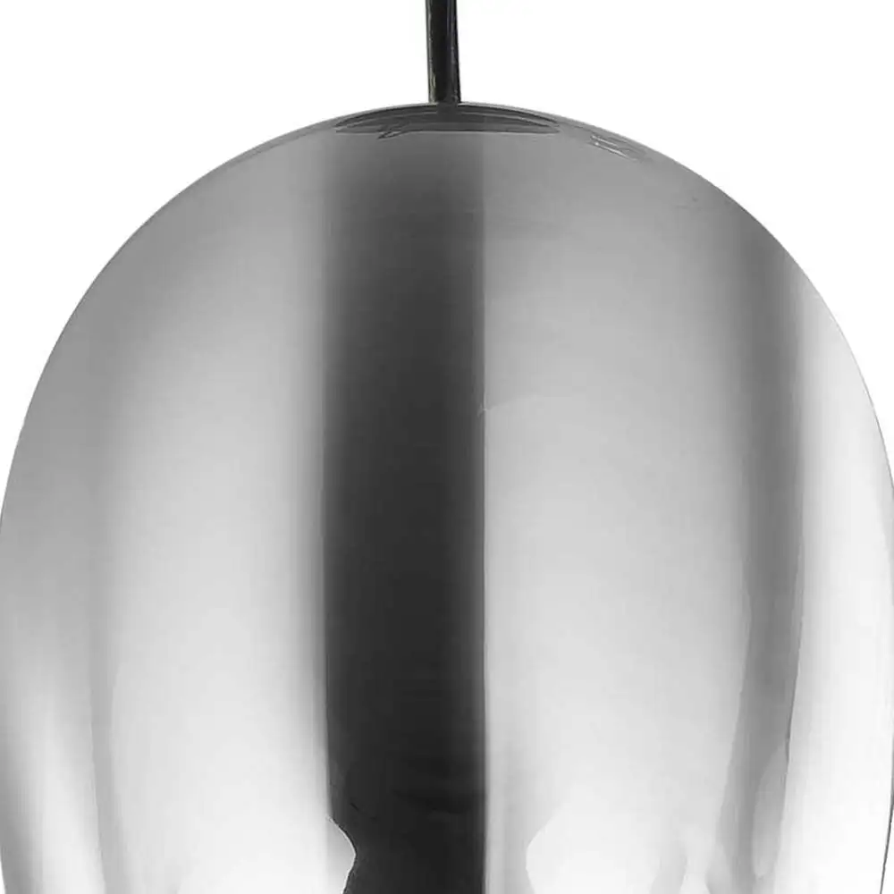 Pack de Pilas Candil cuerpo aluminio cepillado vidrio soplado cromado 14x120cm e27 127v maxxi