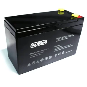 Pack de Pilas SAXXON CBAT7AH - Bateria de respaldo de 12 volts libre de mantenimiento y facil instalacion / 7 AH/ funciona...