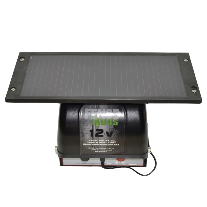 Pastor iQuus fence12V SOLAR de Baja Autodescarga