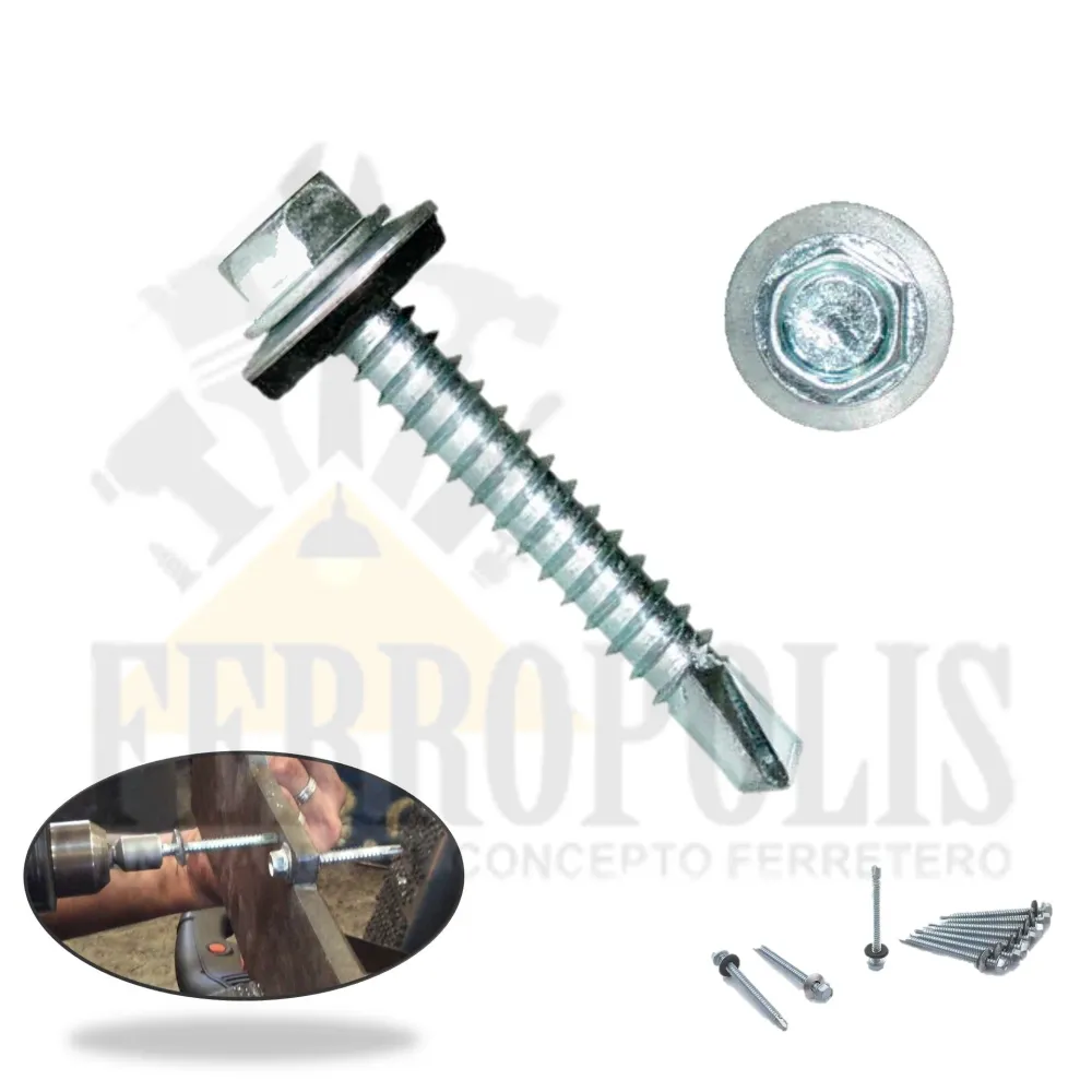 PERNO AUTOPERFORANTES 12 x 2" ( x und )