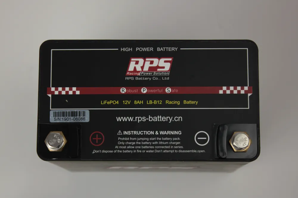 Pilas Alcalinas Baterí de litio RPS | 12V 8 AH CC360A
