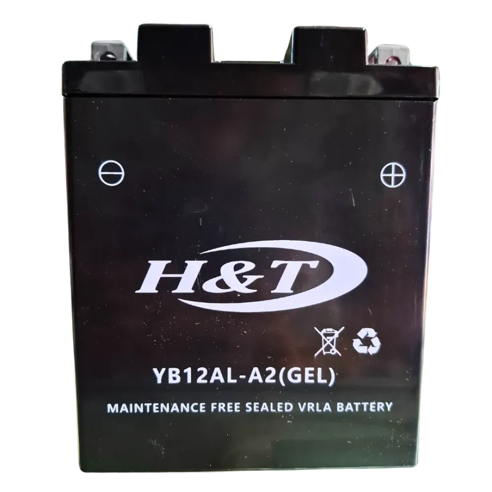 Pilas Alcalinas Baterí YB12AL-A2 12AH (-/+) 13x16x8.5 H&T
