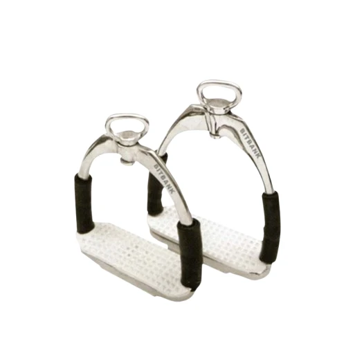 Pilas Alcalinas ESTRIBO INGLÉS SEGURIDAD GIRATORIO INOX 12cm